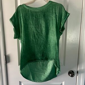 Green Women's Top